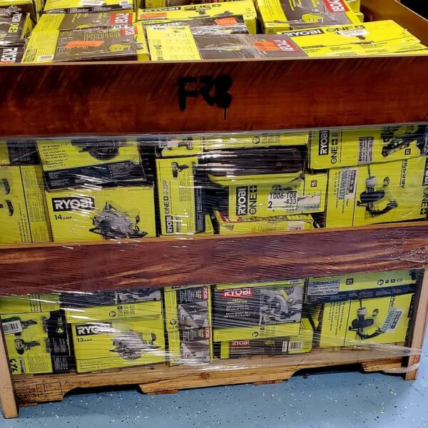 RYOBI TOOL PALLETS